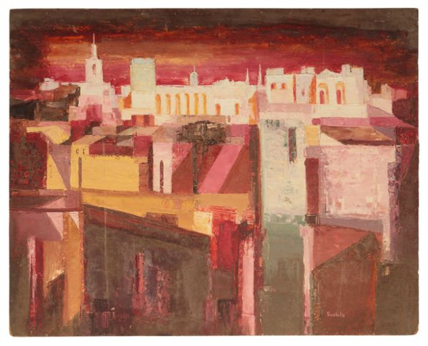 *SUSHILA SINGH (1904-1999) 'Avignon'