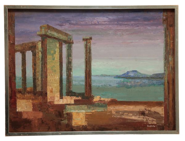 *SUSHILA SINGH (1904-1999) 'Cape Sounion'