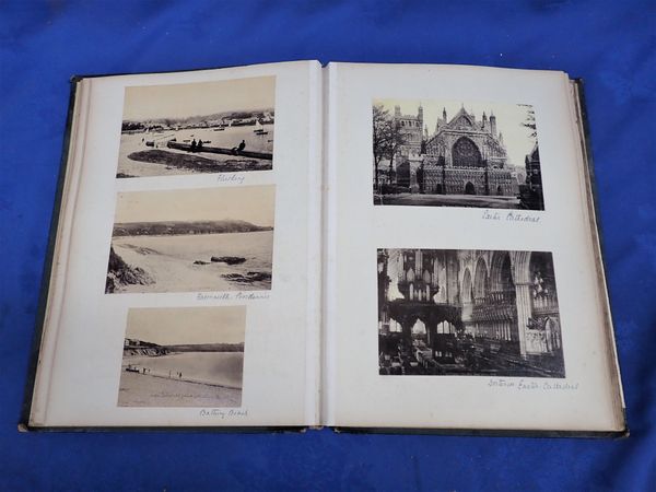 A VICTORIAN ALBUM OF PHOTOGRAPHS