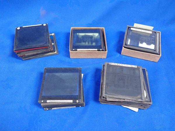 A COLLECTION OF LANTERN SLIDES