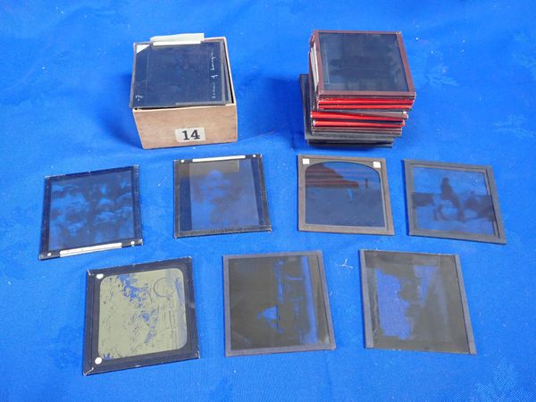 A COLLECTION OF LANTERN SLIDES