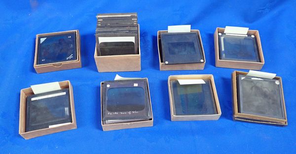 A COLLECTION OF LANTERN SLIDES