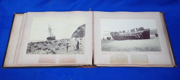 A VICTORIAN ALBUM OF PHOTOGRAPHS