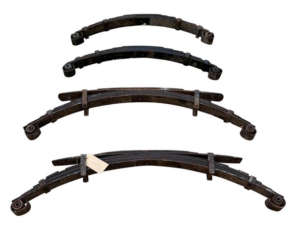 A SET OF FOUR LAND ROVER SERIES IIA SPRINGS