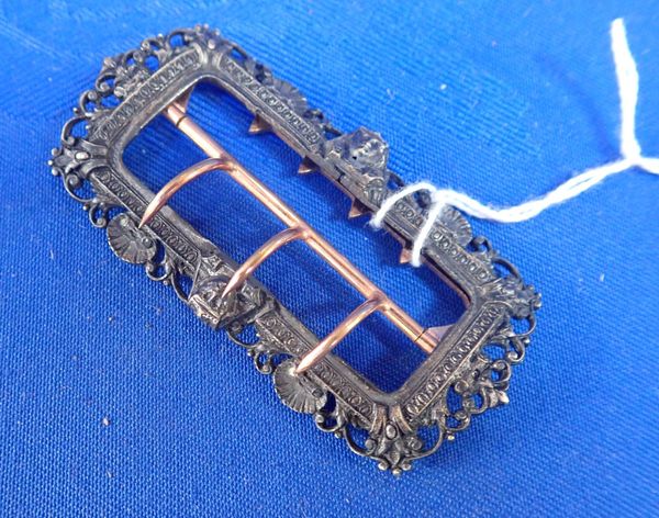 A 19TH CENTURY EGYPTIAN REVIVAL BUCKLE