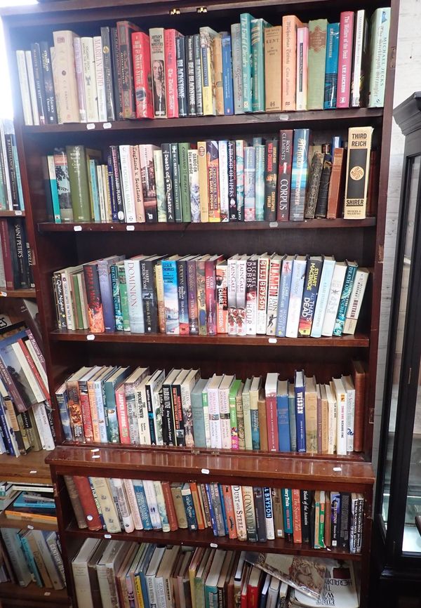 A QUANTITY OF BOOKS, CRIME FICTION