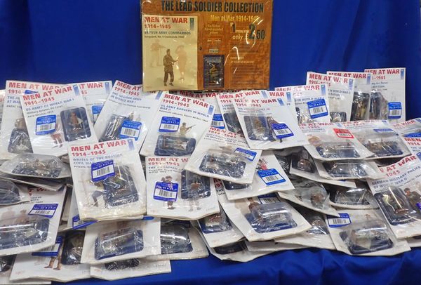 A COLLECTION OF 'MEN AT WAR 1914-1945' LEAD FIGURES, BY DEL PRADO / OSPREY PUBLISHING