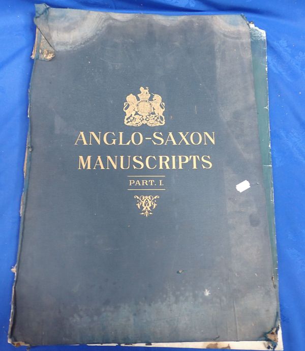 'FACSIMILES OF ANGLO-SAXON MANUSCRIPTS'