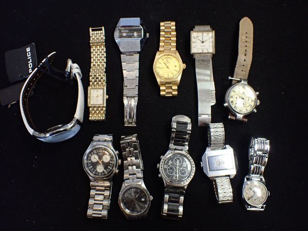 QUANTITY OF GENTLEMAN'S WRIST WATCHES