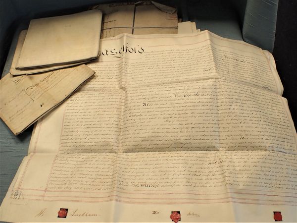 DORSET RELATED PARCHMENT DOCUMENTS