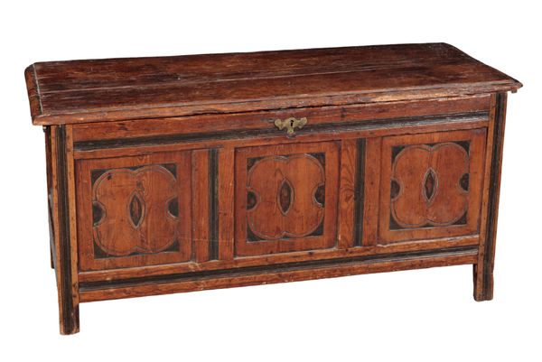 A PINE COFFER