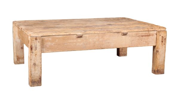 A PINE COFFEE TABLE