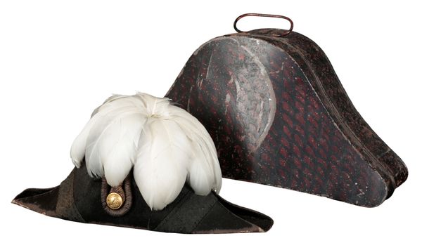 A VICTORIAN NAVAL OFFICERS COCKED HAT