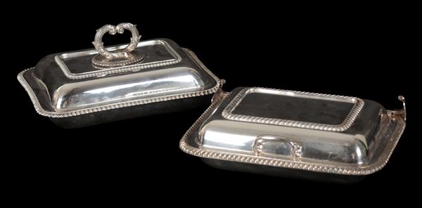 A MAPPIN SILVER PLATED ENTREE DISH AND COVER