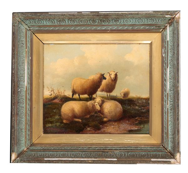 MANNER OF THOMAS SIDNEY COOPER (1803-1902), SHEEP IN PASTURE