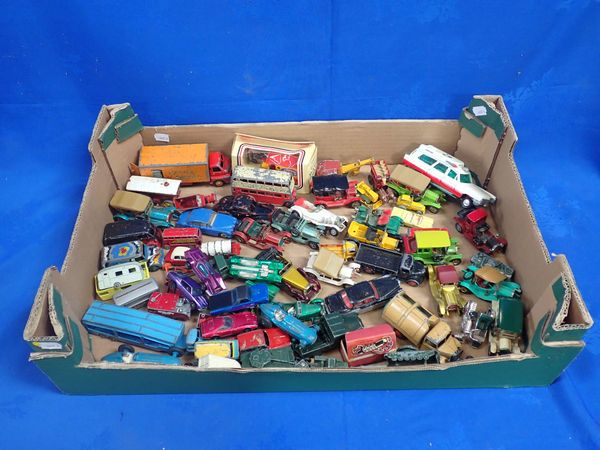 A COLLECTION OF MATCHBOX AND OTHER TOY CARS