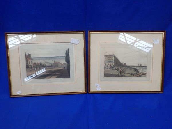 TWO 19TH CENTURY TOPGRAPHICAL PRINTS - REGENTS SQUARE BRIGHTON