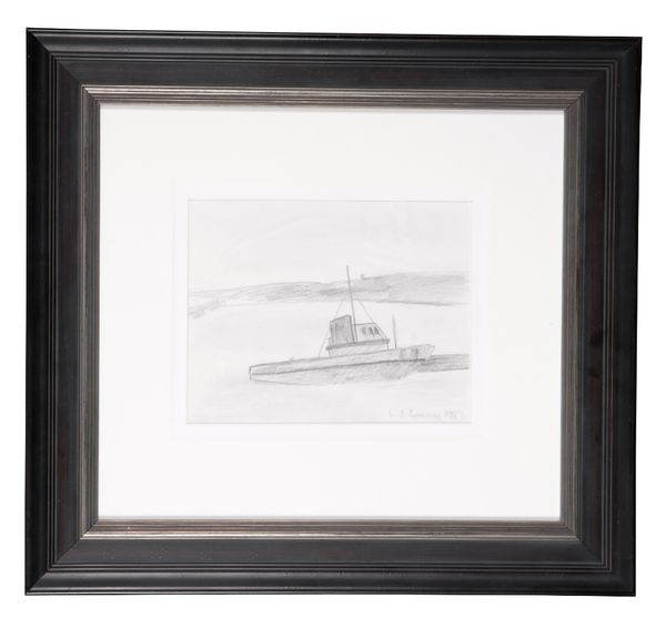 MANNER OF LAURENCE STEPHEN LOWRY (1887-1976) A study of a boat