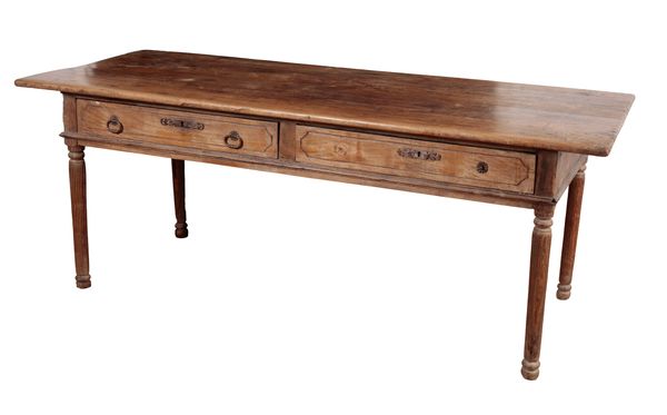 A FRENCH FRUITWOOD DESK