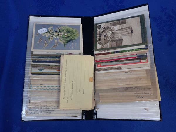 A COLLECTION OF  19TH/20TH CENTURY POST CARDS, AMERICAN POSTAGE