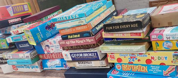 A COLLECTION OF BOARD GAMES