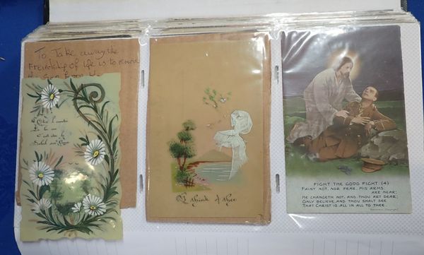 A COLLECTION OF WW1 PERIOD POSTCARDS