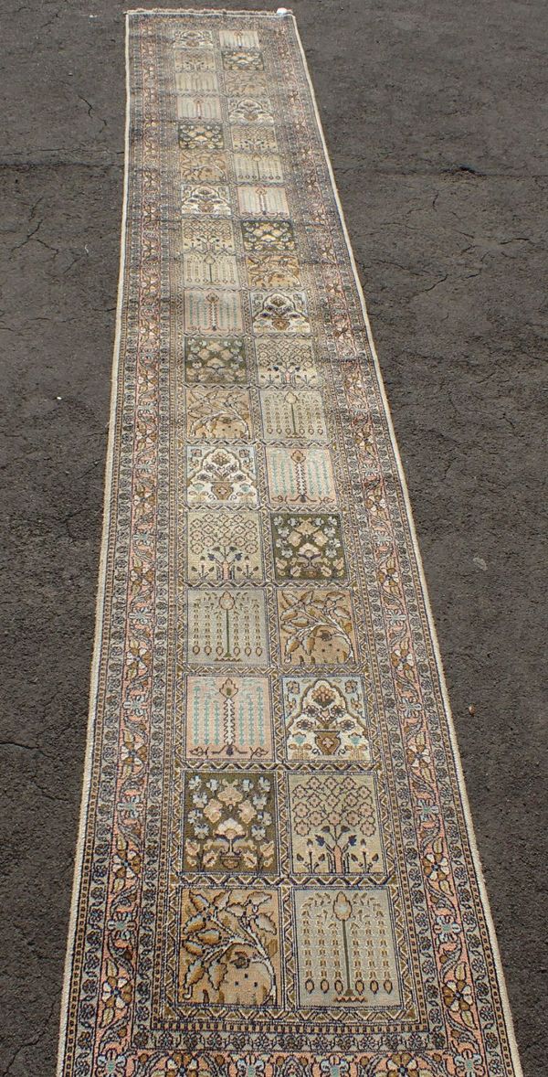 A SILK KASHMIR RUNNER