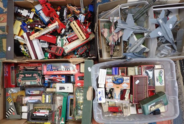 A COLLECTION OF DIE CAST TOYS, AND OTHERS