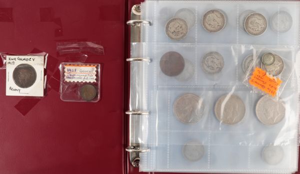 A QUANTITY OF GEORGE V COINS