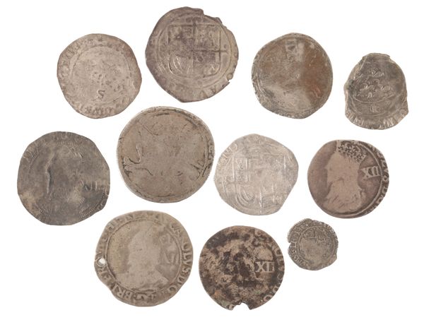 A COLLECTION OF CHARLES I COINS