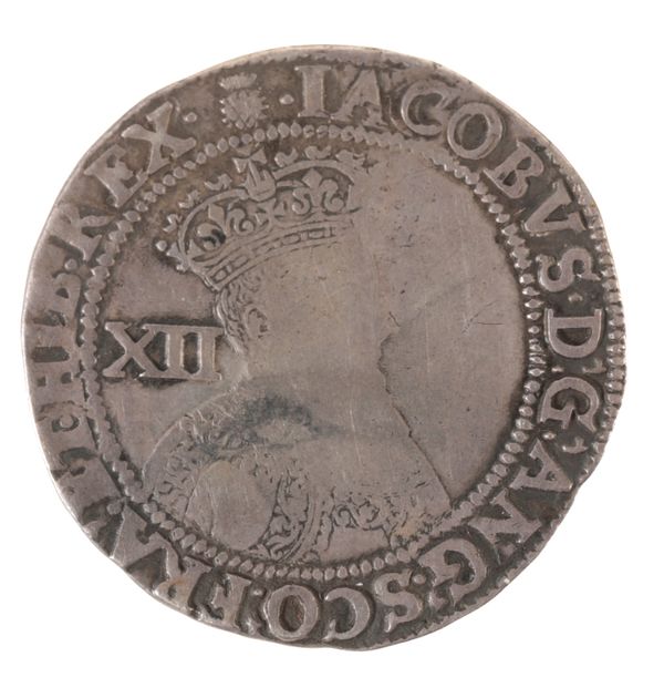 A JAMES I SHILLING.