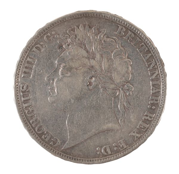 AN 1822 GEORGE IIII SILVER CROWN