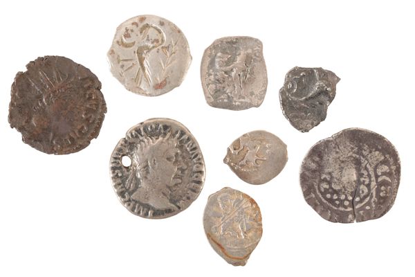 A COLLECTION OF ANCIENT AND ROMAN COINS