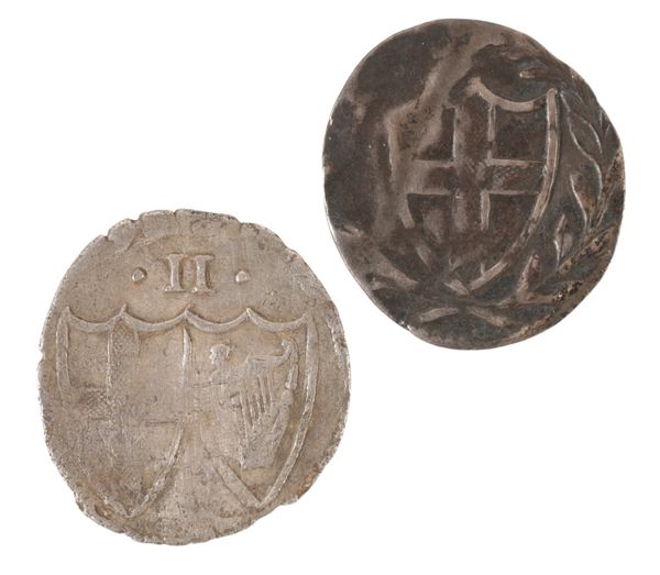 TWO COMMONWEALTH 1649-60, HALFGROATS