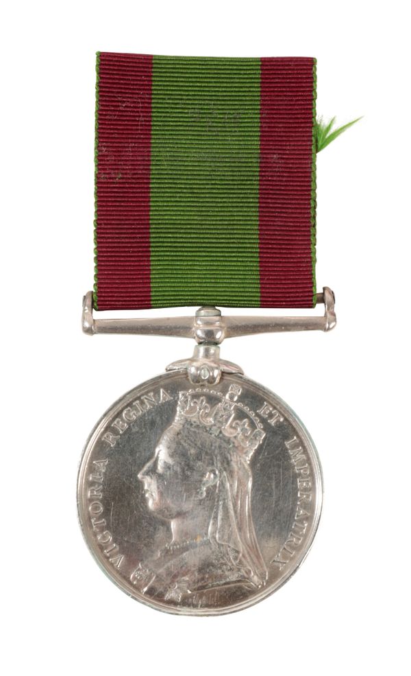 AFGHANISTAN MEDAL TO 1609 PTE J HAMILTON 1/5TH FUSRS