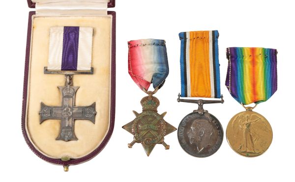 AN OCTOBER 1918 MILITARY CROSS GROUP