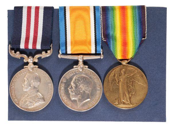 MILITARY MEDAL PAIR TO CPL H WRAY WEST YORKSHIRE REGT