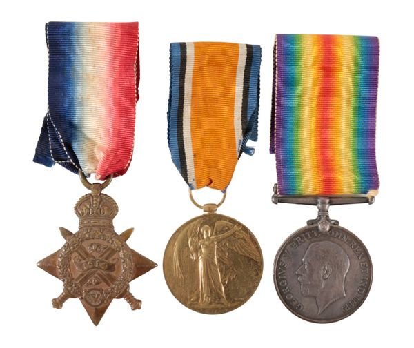 1914 STAR TRIO TO CPL PALK 1/ DEVON R