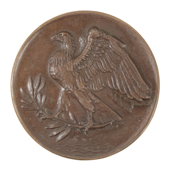 GERMAN MEDAL COMMEMORATING THE SINKING OF HMS ABOUKIR, HOGUE AND CRESSY BY THE U9