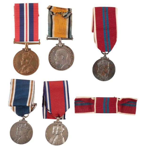 A COLLECTION OF BRITISH MEDALS