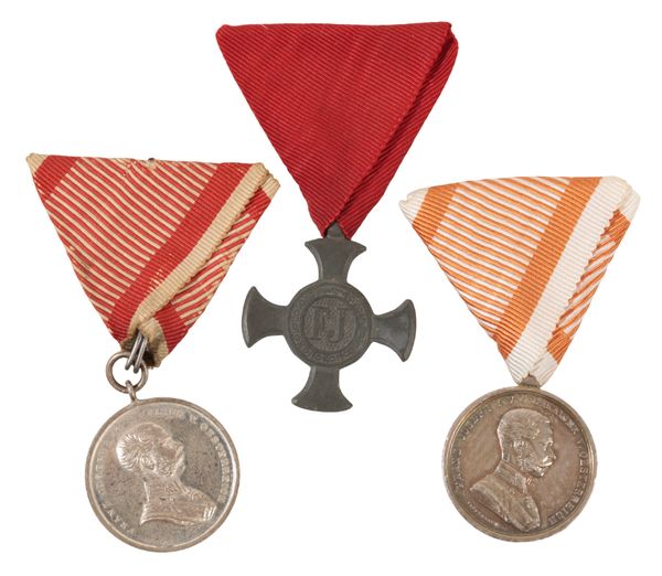 A COLLECTION OF IMPERIAL AUSTRIAN AWARDS