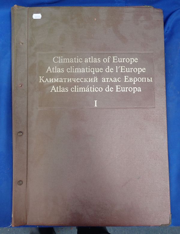 CLIMATIC ATLAS OF EUROPE