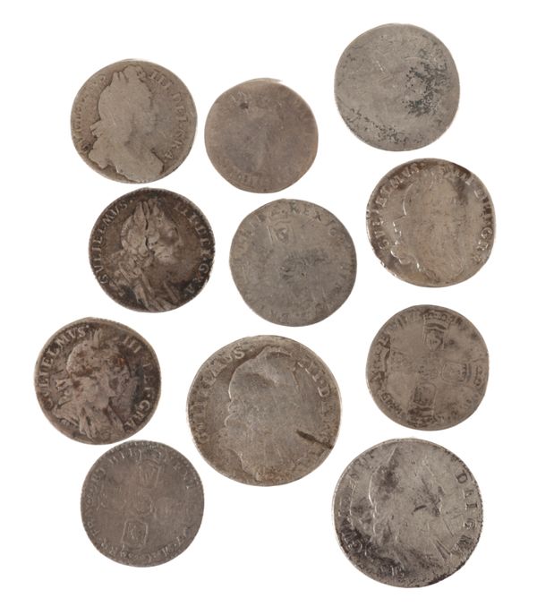 A COLLECTION OF WILLIAM III COINS