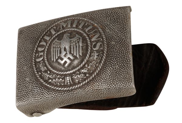 THIRD REICH GERMAN ARMY BELT BUCKLE.