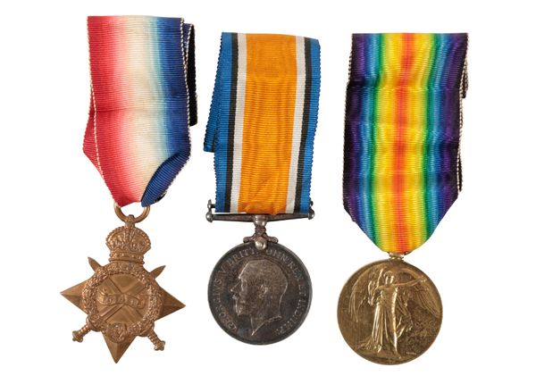 A 1914/15 TRIO TO PTE MCGOWAN