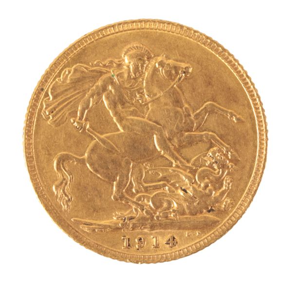 A GEORGE V 1914 SOVEREIGN