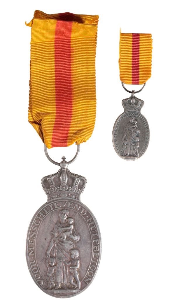 DUTCH HONORARY MEDAL FOR CHARITABLE ASSISTANCE
