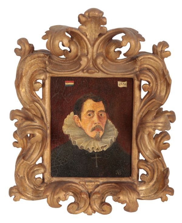 A 17TH CENTURY SPANISH STYLE PORTRAIT OF A GENTLEMAN