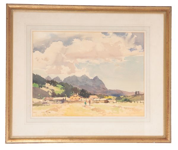 JACK MERRIOTT (1901-1968) TWO MOUNTAINOUS LANDSCAPES