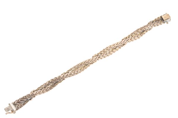 A 9CT GOLD BRACELET